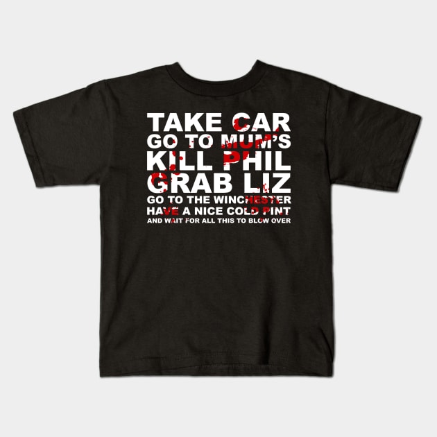 Go to the Winchester... Kids T-Shirt by Meta Cortex